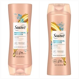 5 Pack 🐬 Suave Professionals Shine Moroccan Oil Infusion, 12.6 oz